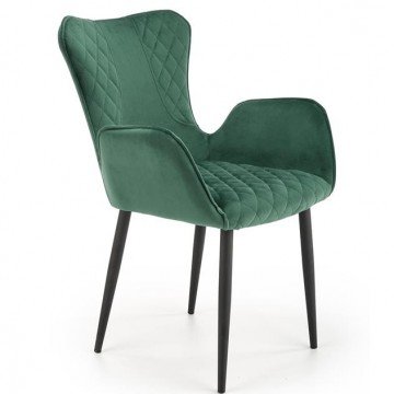 Фото1.Кресло K-427 Halmar Темно-зеленый